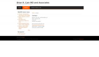 
                            3. Contact | Brian R. Cain MD and Associates - Dr Brian Cain Patient Portal