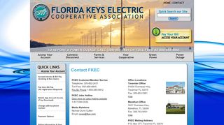 
                            7. Contact - Florida Keys Electric Cooperative - Fkec Portal
