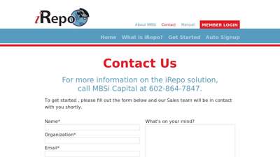 Contact - iRepo