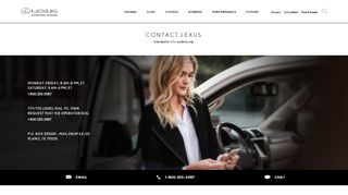 
                            3. Contact Lexus | Lexus.com - Lexus Customer Portal