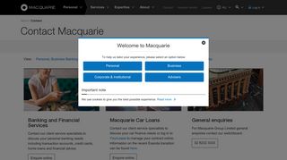 
                            9. Contact | Macquarie - Macquarie Group - Macquarie Access Adviser Portal