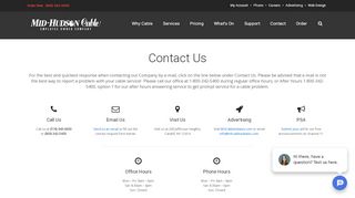 
                            4. Contact | Mid-Hudson Cable - Mhcable Email Portal