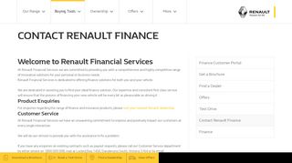 
                            3. Contact Renault Finance | Renault - Renault Australia - Renault Finance Portal