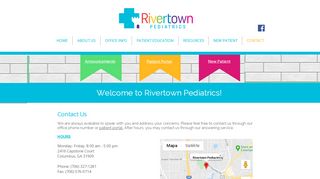 
                            4. CONTACT - Rivertown Pediatrics - Rivertown Pediatrics Patient Portal