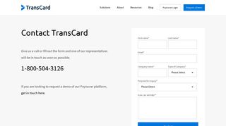 
                            4. Contact | TransCard - Paynuver Sign Up