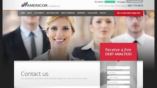 
                            7. Contact Us – Americor Financial Services - Americor Funding Portal
