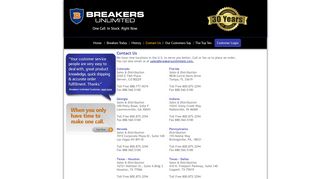 
Contact Us - Breakers Unlimited  
