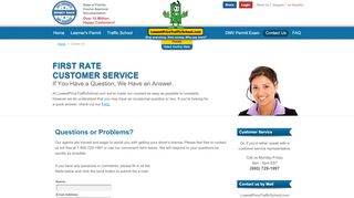 
                            3. Contact Us | Customer Service for LowestPriceTrafficSchool.com - Www Lowestpricetrafficschool Com Portal
