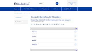 
                            8. Contact us: For providers | UnitedHealthcare - United Healthcare West Portal