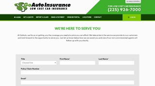 
                            3. Contact Us | GoAuto Insurance - Goauto Insurance Portal