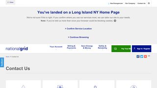 
                            4. Contact Us in Long Island | National Grid - National Grid Gas Long Island Portal