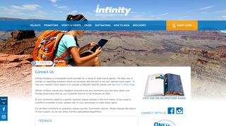 
                            6. Contact Us | Infinity Holidays - Infinity Holidays Agent Portal