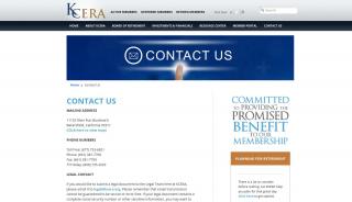 Contact Us | KCERA - Kcera Member Portal