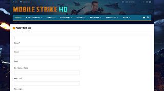 
Contact Us - Mobile Strike HQ
