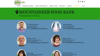
                            4. CONTACT US - Mountaineer Food Bank - Mountaineer Food Bank Portal