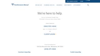 Contact Us | Northwestern Mutual - Northwestern Insurance Portal
