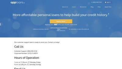 Contact Us  OppLoans - Installment Loans