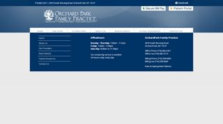 
                            3. Contact Us - Orchard Park Family Practice, PC - Orchard Park Family Practice Patient Portal