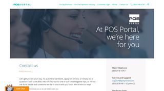 
                            2. Contact Us - POS Portal - Pos Portal Address