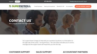 
                            16. Contact Us | SurePayroll - Surepayroll Com Employee Portal