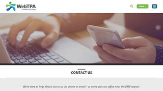 
                            3. Contact Us - WebTPA - Webtpa Provider Portal