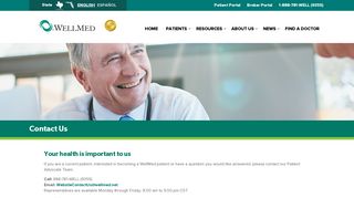
                            3. Contact Us - WellMed Medical Group - Wellmed Patient Portal