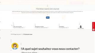 
                            5. Contactez-nous - Test Achats - Www Test Achats Be Portal