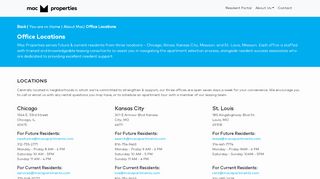 
                            3. Contacts & Offices | Mac Properties - Mac Resident Portal