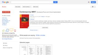 
                            6. Contemporary IMRT: Developing Physics and Clinical ... - Mlc Xplan Login