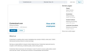 
                            7. Contentmart.com | LinkedIn - Contentmart Sign Up