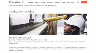 contractor insights | Westfield Insurance - Westfield Contractor Portal