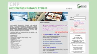 
                            9. Contributions Network Project - Cbris Portal