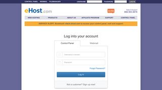 
                            6. Control Panel - eHost - Ehost Portal Cpanel