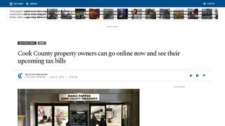 
                            4. Cook County property owners can go online now and see ... - Cookcountytreasurer Com Sign Up