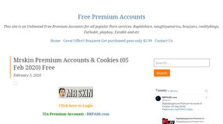 
                            4. Cookies | BRPASS.com - Mrskin Premium Accounts - Mr Skin Member Login