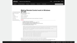 Cool Solutions: Making Remote Control work in ... - Novell - Uab Groupwise Portal