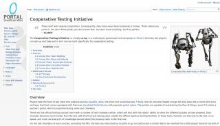 
                            8. Cooperative Testing Initiative - Portal Wiki - Coop Portal