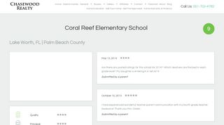 
                            9. Coral Reef Elementary School Report - Palm Beach County, FL - Reading Counts Student Portal Palm Beach County