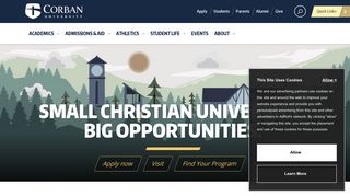 
                            8. Corban University | Christian College in Oregon - Bennett University Portal