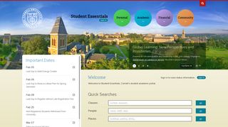 
                            7. Cornell Student Essentials - Johnson Student Portal