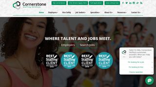 
                            2. Cornerstone Staffing - Cornerstone Staffing Solutions Portal