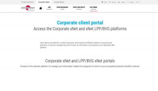 
                            3. Corporate client portal: connect to xNet platforms - Groupe Mutuel - Xnet Portal