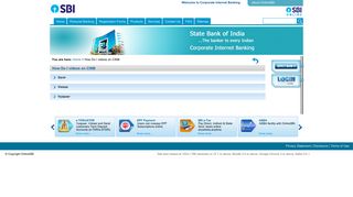 
                            3. Corporate Internet Banking - State Bank of India - Corporate ... - Sbt Saral Portal