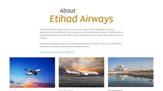 
                            5. Corporate profile – Etihad Airways - Etihad Government Employee Portal