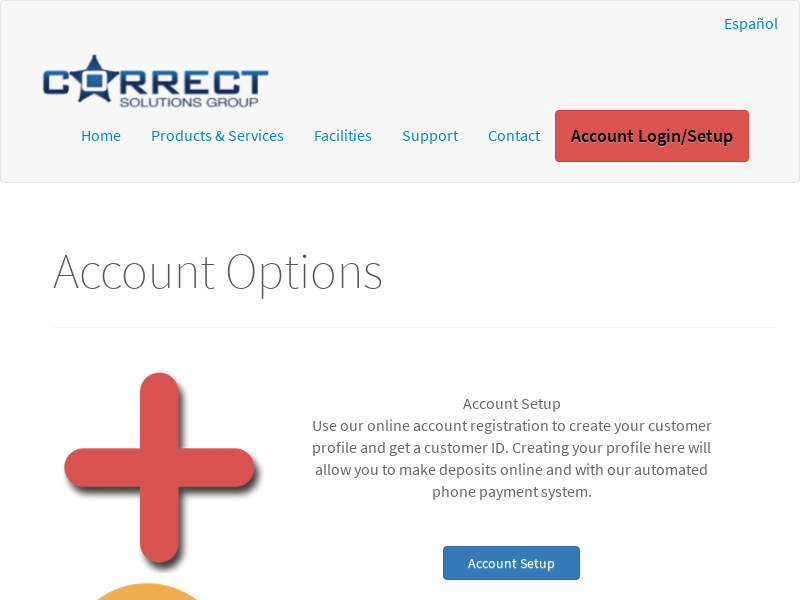 
                            3. Correct Solutions | Account Options