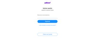 
Correo Yahoo! (en español) - Yahoo Mail
