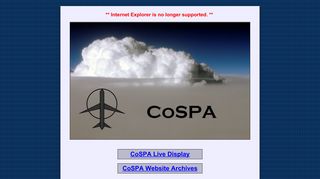 
                            2. CoSPA Web Display - Cospa Portal