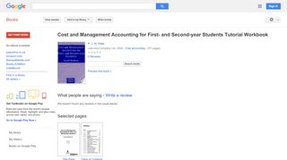 
                            6. Cost and Management Accounting for First- and Second-year ... - Tutorial Direct Portal Acu