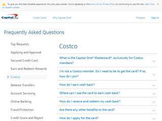 Costco - Compare Credit Cards Online  Capital One Canada