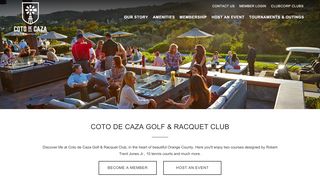 
                            7. Coto de Caza Golf & Racquet Club - ClubCorp - Coto Portal